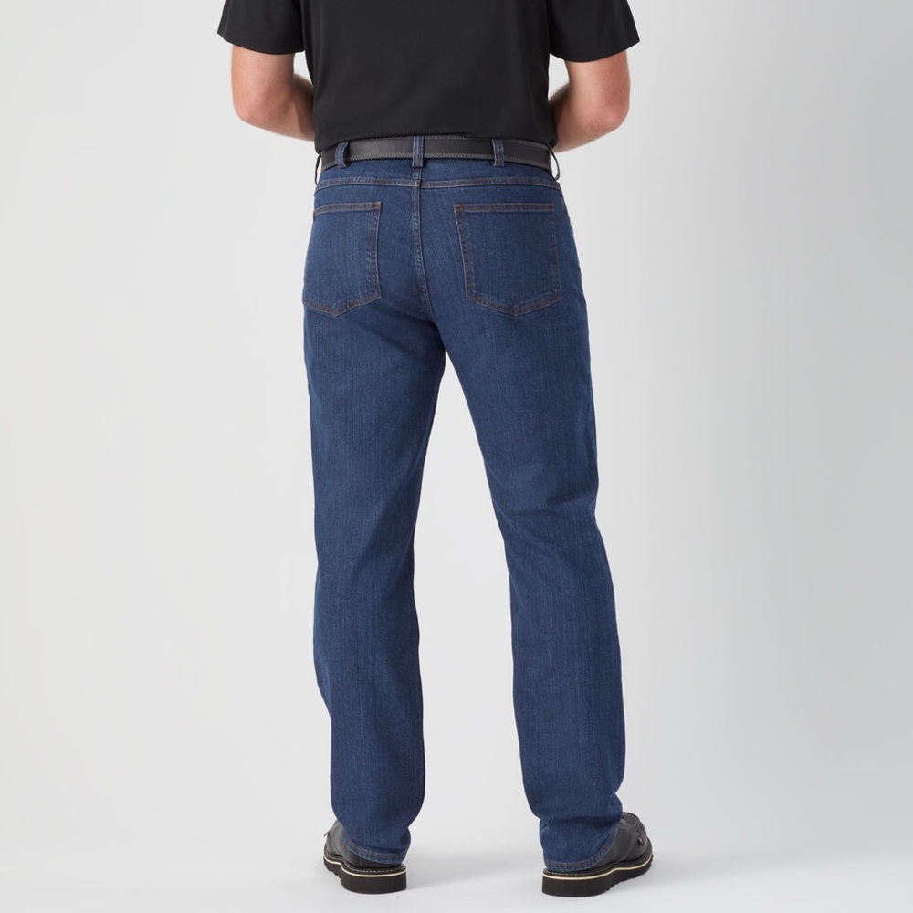 New NWT Men’s 40 Grit Flex Relaxed Fit Jeans by Duluth Trading 34x30 - Picture 2 of 5